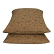 Fieldcrest® Luxury 500-Thread-Count Brown Embroidered Pillowcases 2 pk.