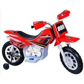 New Star Mini Super Motorcross Bike in Red by New Star