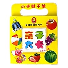 亲子大卡(宝宝1岁基础卡中英文双语彩图注音双