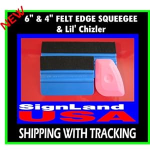 felt edge squeegee