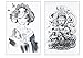 5 Sheets Fashion Temporary Tattoos Body Art Arm Stockings Accessories Design - Skeleton, Carp, Sexy Lady, Buddha, Beauty And The Beast