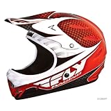 Fly Racing Youth Lancer Helmet: Red/White; SM (48-49cm)