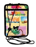 Cute CAT Cats Badge Holder ID Card Credentials Lanyard - Travel Accessories Unique Christmas Gifts Gift Ideas for Co-Workers CoWorker Him Her Man Me Woman Women Ladies STOCKING STUFFER