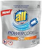 UPC 072613463114 product image for All Power Core Super Concentrated Laundry Detergent Pacs, Oxi, 18 Count | upcitemdb.com