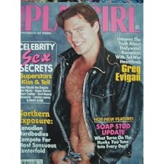 Playgirl Magazine January 1995: Greg Evigan COVER; Celebrity Sex Secretskiss and tell all!