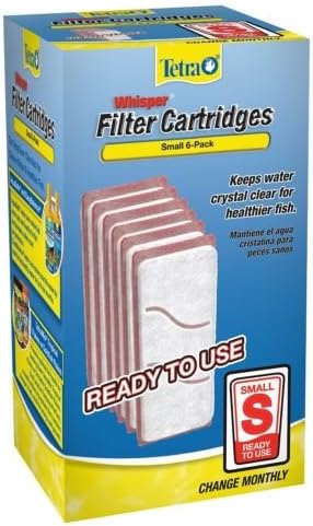 Aquarium Filter Cartridge, Small, 6-Pack, New, Free Shipping
