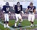 Mike Singletary, Dick Butkus and Brian Urlacher Chicago Bears Linebackers 8x10 Photo