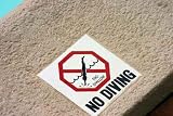 Swiming Safety - 18W x 12H - Peel and Stick Wall Decal by Wallmonkeys