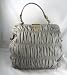Prada Handbags (Gray) Gauffre Lambskin Bag BN1636