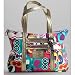 NEW AUTHENTIC COACH POPPY POP ART SIGNATURE C GLAM TOTE HANDBAG 13839