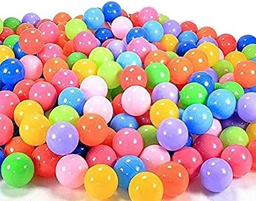 Cedy Tech 200pcs Colorful Ball Fun Ball Soft Plastic Ocean Ball Baby Kid Toy Swim Pit Toy
