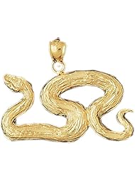CleverEves 14K Gold Pendant Snake 5.3 - Gram(s)