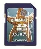 Kingston Digital, Inc. 32 GB Flash Memory Card SD6G2/32GB
