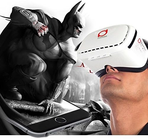 Covenov Virglass Glasses 3d Vr Virtual Reality Headset 3d Vr Glasses for 4~6 Inch Iphone/android/windows Smartphones