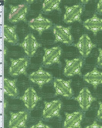 Ty Pennington Impressions Orb Cotton Print Fabric By the Yard, Green