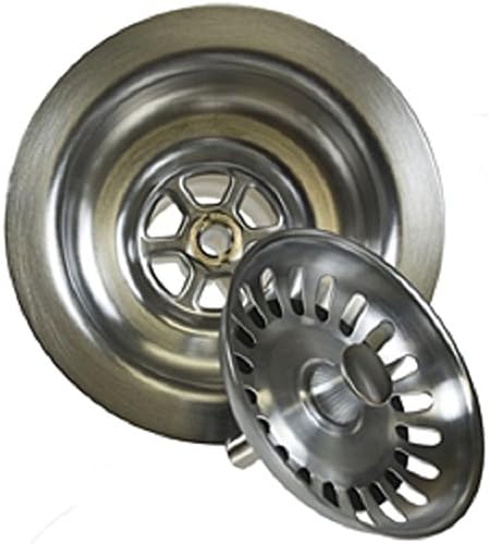 Kitchen Choice KC400-CPB Deluxe Stemball Kitchen Sink Strainer, 3-1/2", Polished Chrome