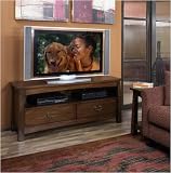 Riverside Furniture 8440 Reverie 60 TV Stand in Vera Cherry