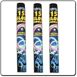 Pack of 45 Glow Sticks with Connectors - make Bracelets, Necklaces and lots more