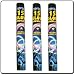 Pack of 45 Glow Sticks with Connectors - make Bracelets, Necklaces and lots more