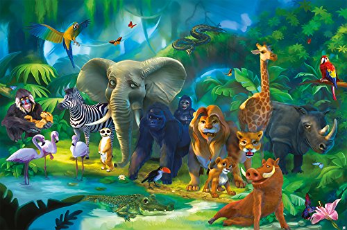 Jungle animals photo wall paper - safari mural - xxl ju…