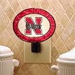 Nebraska - Art Glass Nightlight