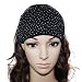 Sparkling Rhinestone and Dots Wide Elastic Cotton Headband - Various Colors