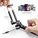 TaoTronics Telescopic Monopod Mini Selfie Stick for Android and iOS Smartphone - Black