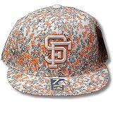 MLB SAN FRANCISCO GIANTS FLAT BILL HAT CAP 7 1/2 FITTED