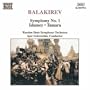 Balakirev: Symphony No. 1; Islamey; Tamara