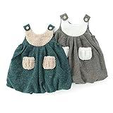 Biquette Club(ビケットクラブ) ワンピース (80～130cm) キムラタンの子供服 (10211x10411-164) グレー 90