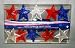 July 4th Star String Lights Indoor/Outdoor 10 Ct Red, White & Blue 8 Ft