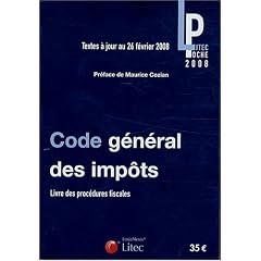 Code g�n�ral des imp�ts, livre des proc�dures fiscales (ancienne �dition)