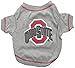 Pets First Collegiate OHIO STATE BUCKEYES Dog T-Shirt, Small. - Licensed Shirt for Pets Team Colored with Team Logos.- Premium Stretchable Materials for the Comfrot of your Dog & Cat.