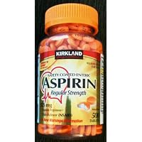 Safety Coated Enteric Aspirin Regular Strength 325mg, 500 Tablets