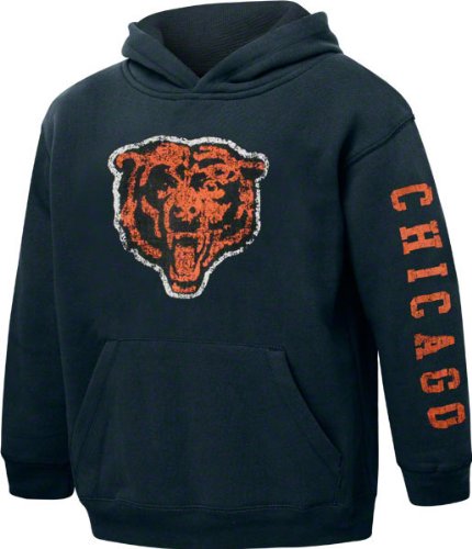 Chicago Bears Youth Team On The Go Vintage Fleece Hooded Sweatshirt