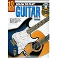 10 Easy Lessons - Learn to Play Guitar - Book, CD & DVD