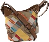 Etienne Aigner Keila Patchwork Cross-Body Bucket Bag