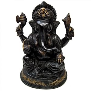 Black Ganesh Statue