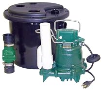 105 ZOELLER LAUNDRY PUMP PACKAGE W/M53 SUMP PUMP 1-1/2 INCH INLET, 2 INCH VENT, 1-1/2 INCH DISCHARGE