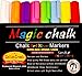 Chalk Markers Liquid Paint Dry Erase Bistro Menu Ink Set 8 Wet Wipe Drawing Pens Reversible Tip