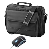 Trust - BB-1300p - Sacoche pour ordinateur portable 15,4" + Souris r&eacute;tractable couleur