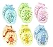 Lucky Lucky 6 Pairs Mix Colors Scratch Mittens Gloves Cotton Baby Newborn