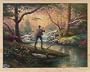 It Doesn't Get Much Better THOMAS KINKADE Wood Mounted Red Rubber Stamp by Cornish Heritage Farms
