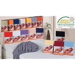 JERSEY STRETCH -- Spannbettlaken Spannbetttuch Wasserbetten Baumwolle, Wasserbett Bettlaken -- BELLA VITA -- 180X200 - 200X220, -------- Top Qualit�t: 230g/qm
