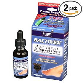 Bactivex Athletes Foot And Cracked Heels, Kills Fungus That Can Cause Infections, 1-Ounce... by Bactivex
