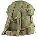 VISM by NcStar Tactical Backpack with Trim, Green/Tan