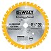 DEWALT DW9152 6-1/2-Inch 36 Tooth Aluminum Cutting Saw Blade with 5/8-Inch Arbor
