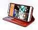 NageBee(TM) - HTC Desire 510 Case - Wallet Flip Case Pouch Cover Fold Stand case Premium Leather Wallet Flip Case (Fold Wallet Brown)