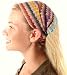 MayaWear Bandana - Acacia Handwoven 100% Cotton with Elastic Backing Easy to wear