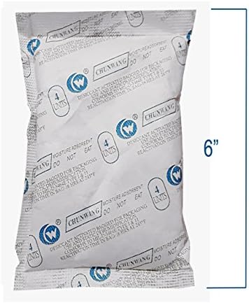 (Pack of 10) Pro-Tect Packets 100 Gram Silica Desiccant Dehumidifier Moisture Absorbing Drying Pouches For Everyday Use and Industrial Applications